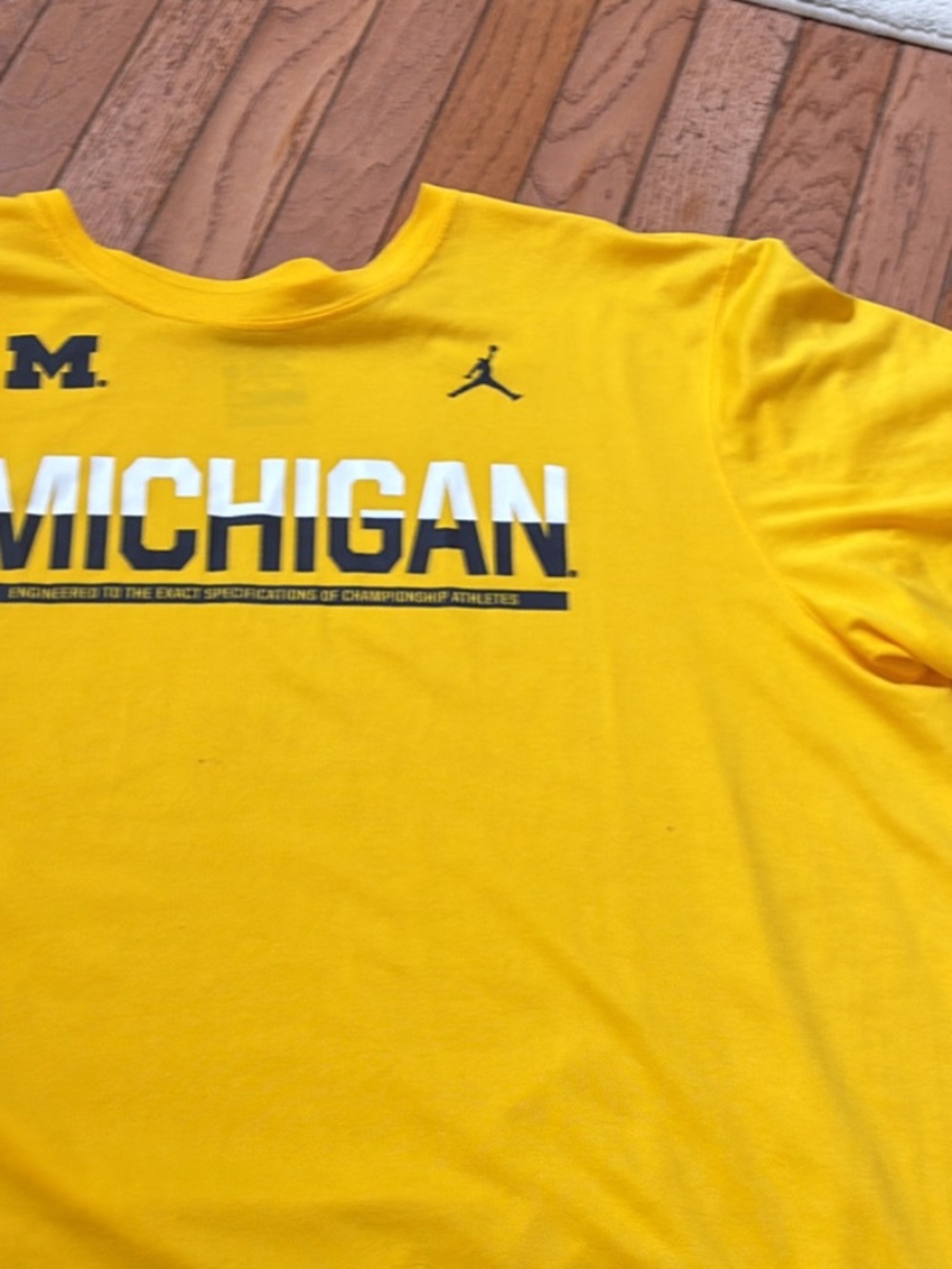 Nike Jordan Brand Michigan Wolverines Dri-FIT T-Shirt XXL